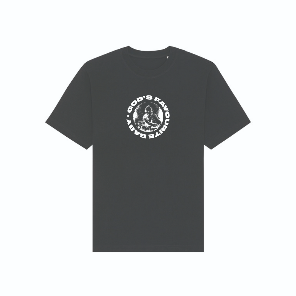 God's Favourite Baby T-shirt(Black)