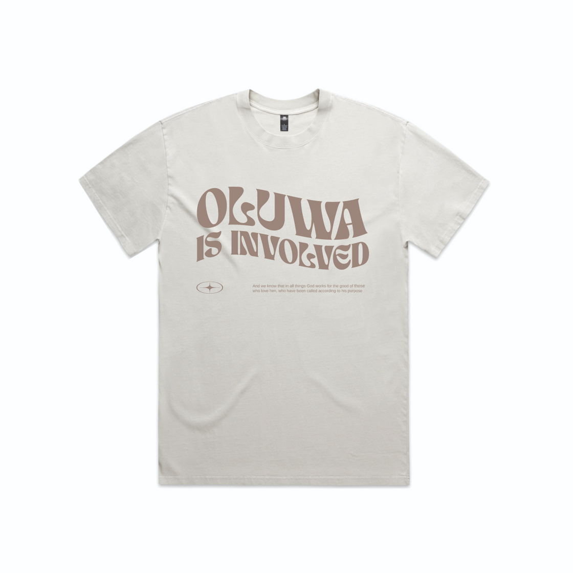 Oluwa is Involved T-Shirt(Stone White)