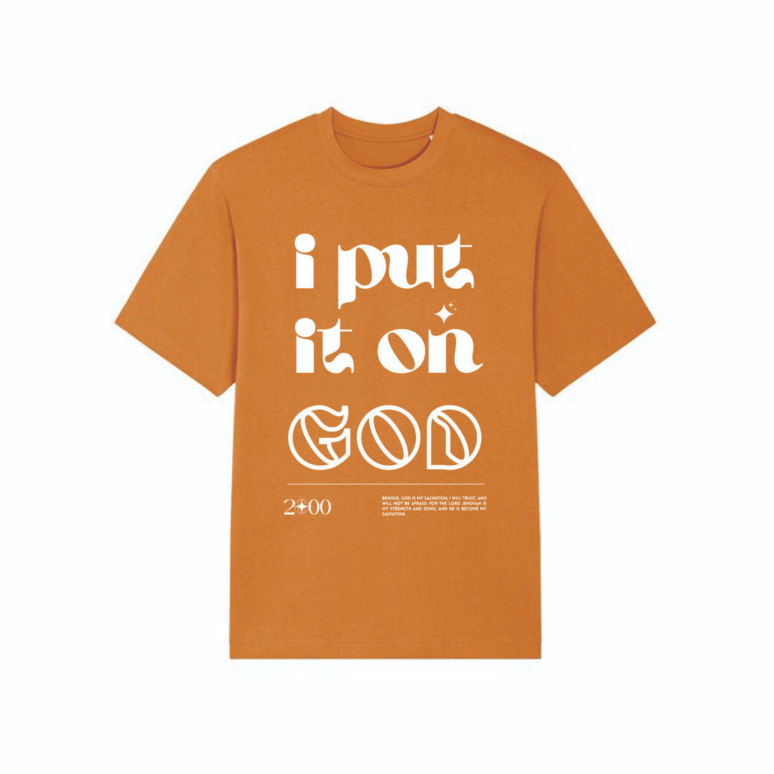 Put it on God T-Shirt(Orange)