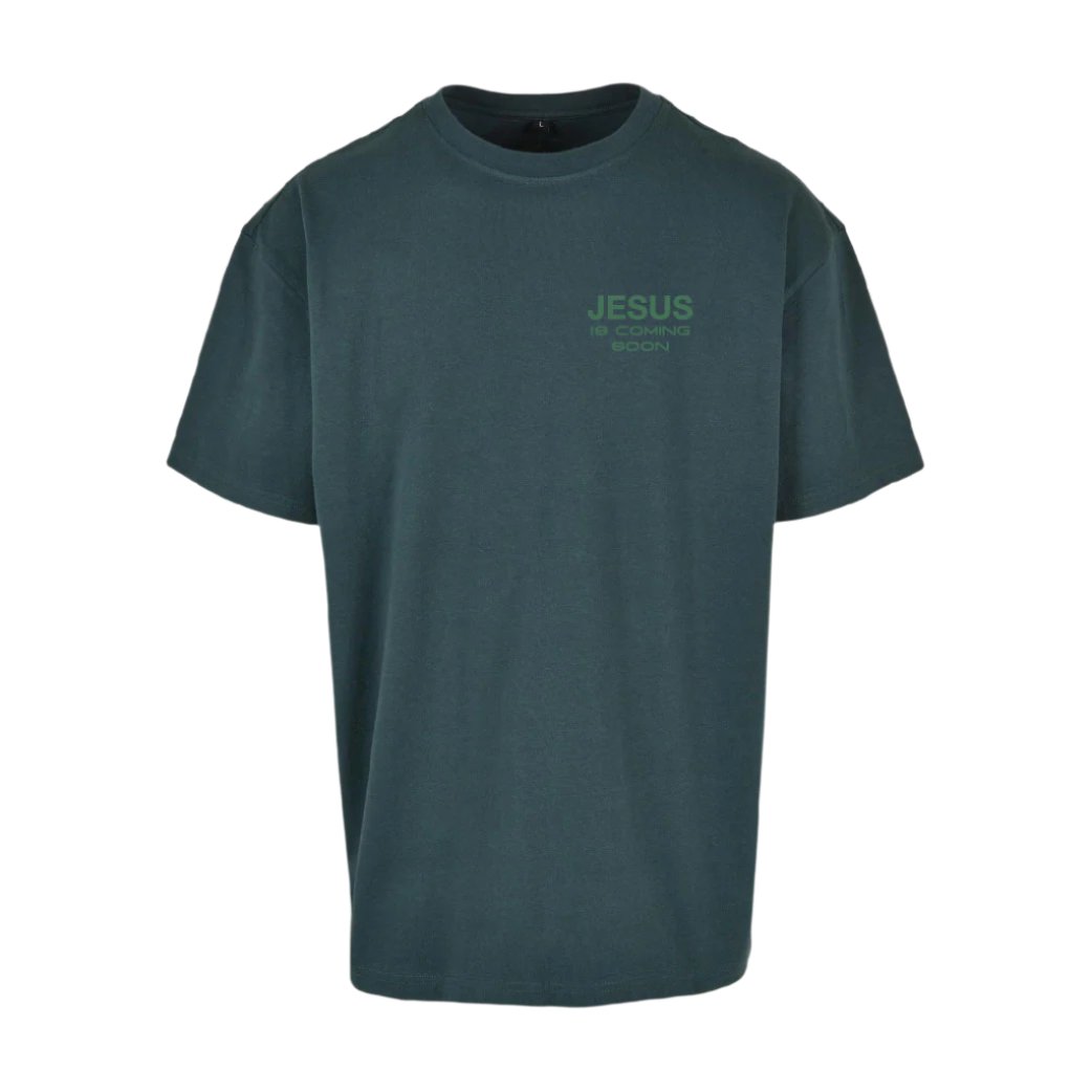 Jesus Is Coming Soon T-shirt (Green)